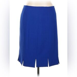 Chic Royal Blue Pencil Skirt